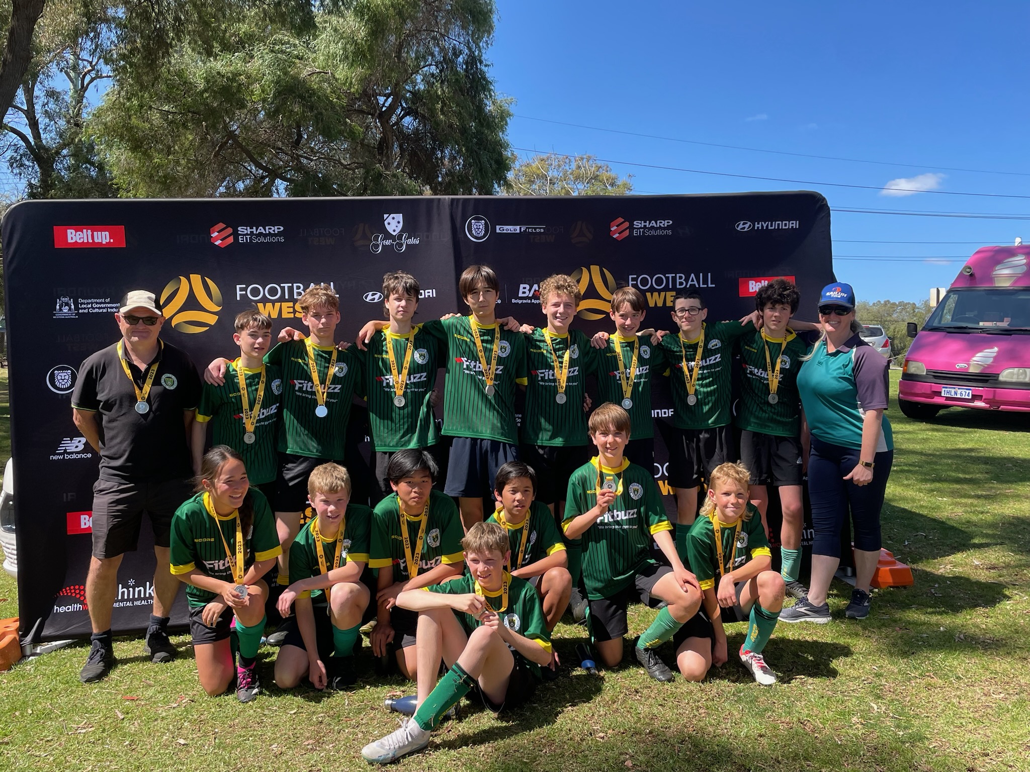 U14's NDiv1 Winners 2023
